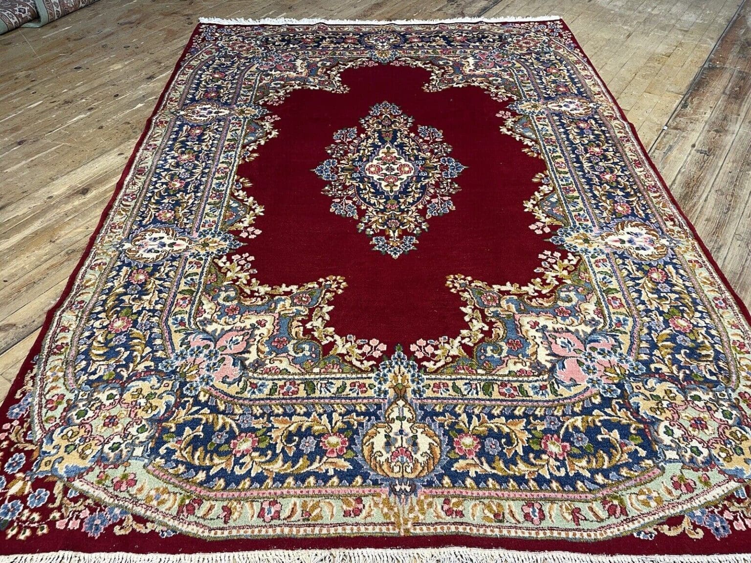 Perserteppich Kerman 200 x 300 cm Wolle handgeknüpft