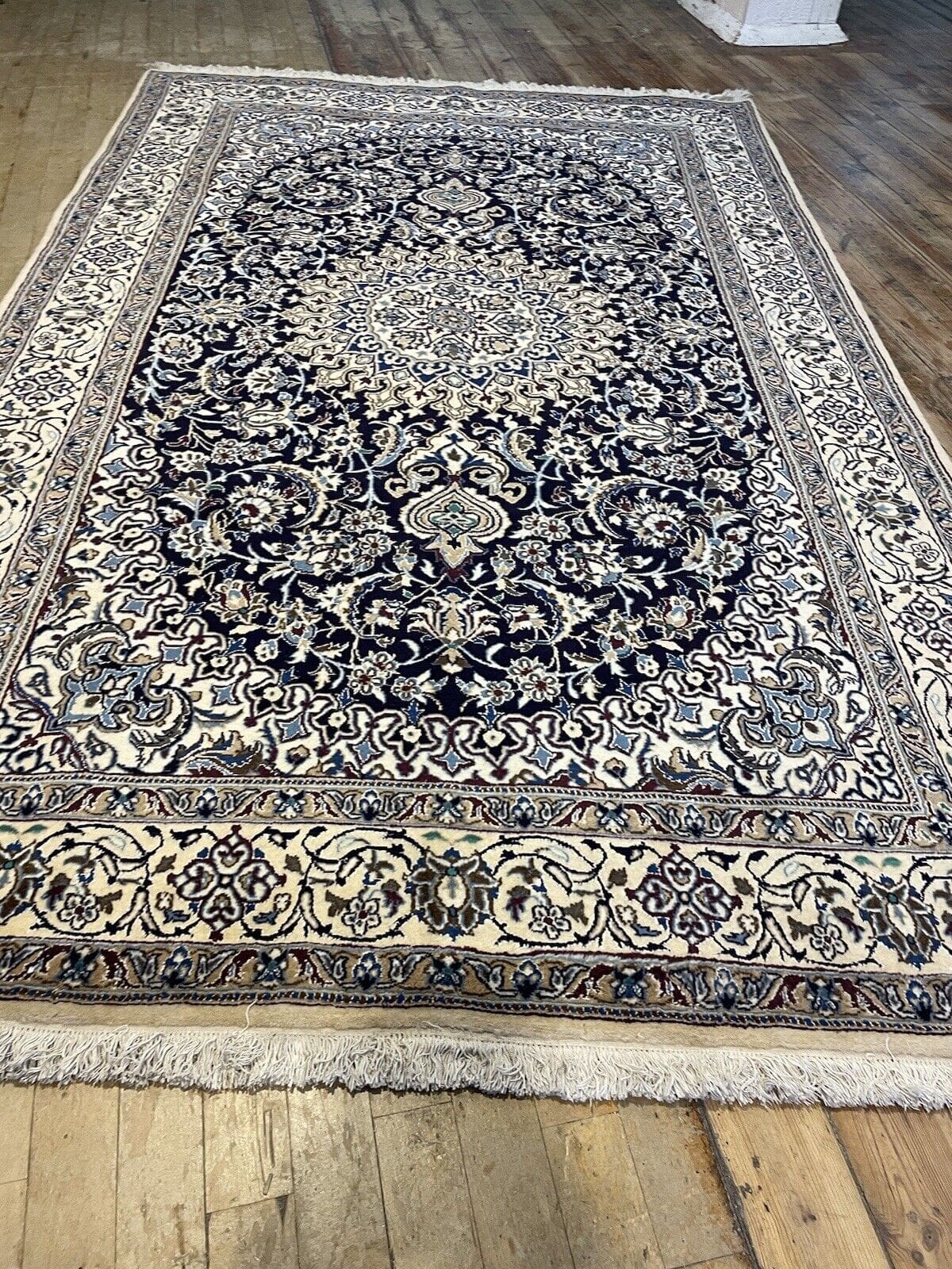 Perserteppich Nain 300x200 cm Wolle handgeknüpft
