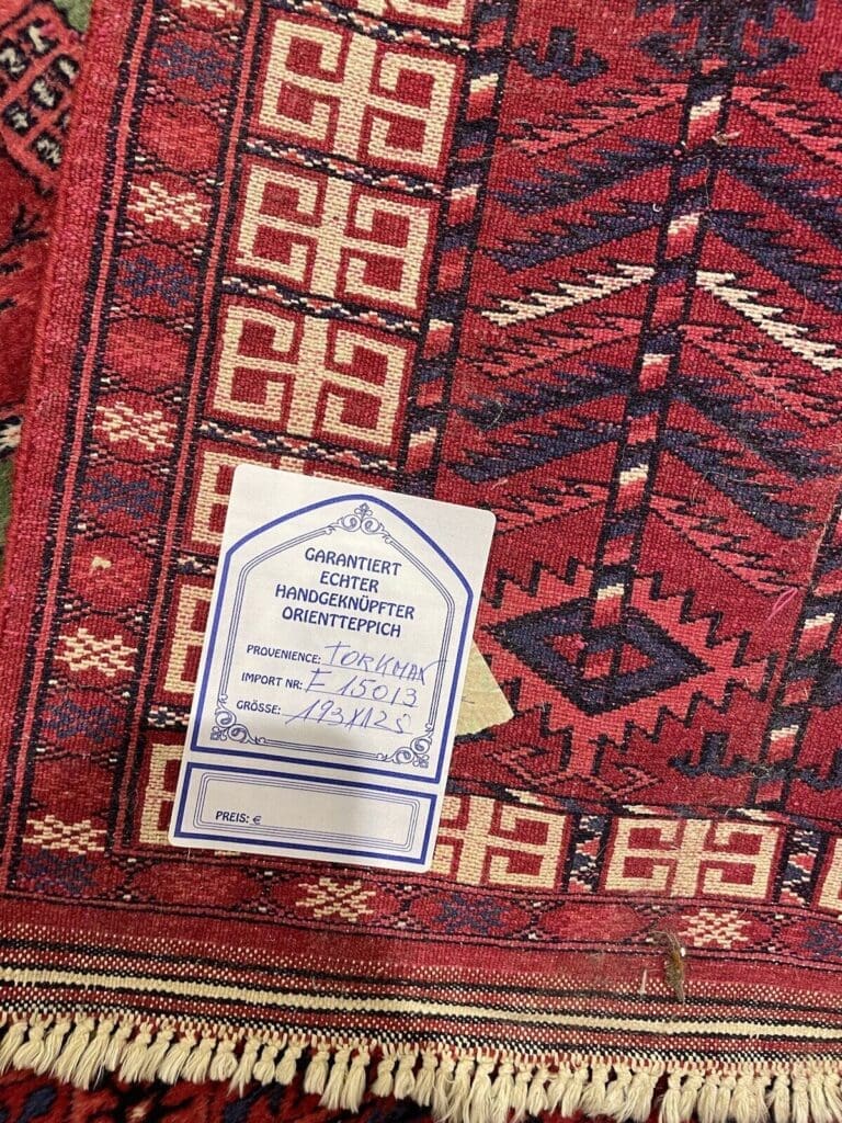 exklusiver-afghanischer-hatschlu-teppich-193x123-cm-extrem-feiner-6 Orientteppich Afghanistan 193x123 cm Wolle handgeknüpft