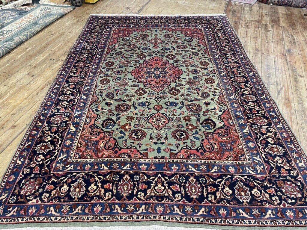Perserteppich Mashad 200 x 300 cm Wolle handgeknüpft