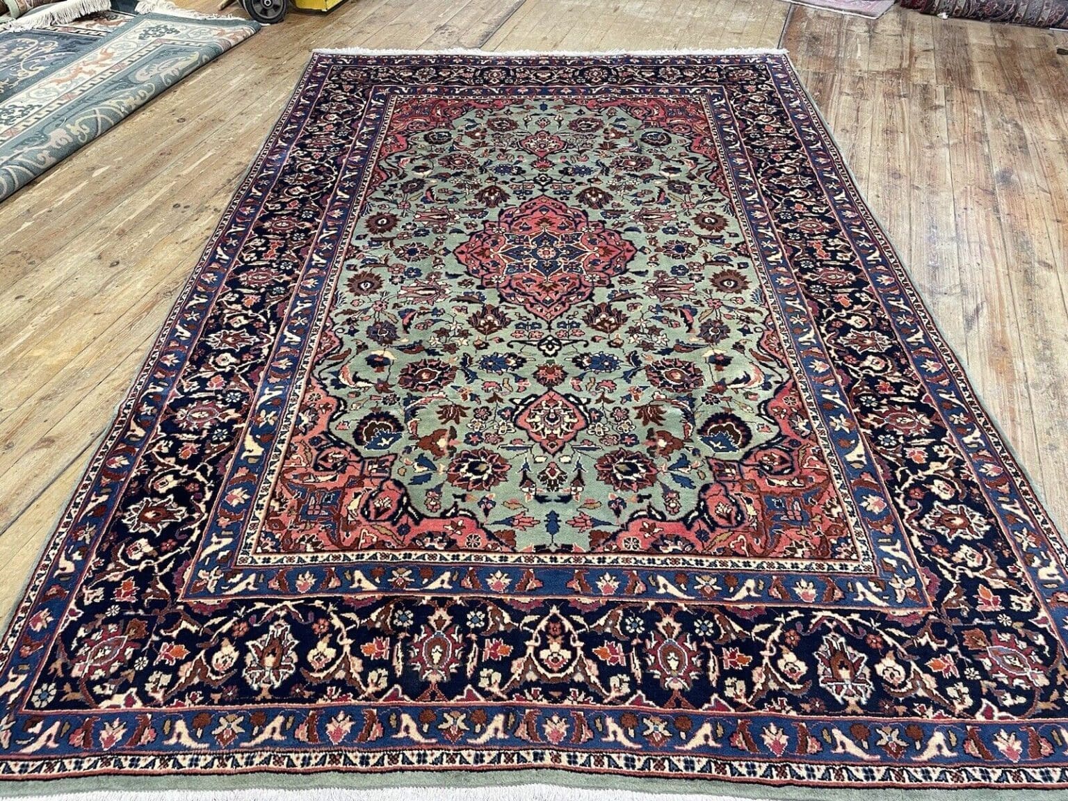 Perserteppich Mashad 200 x 300 cm Wolle handgeknüpft