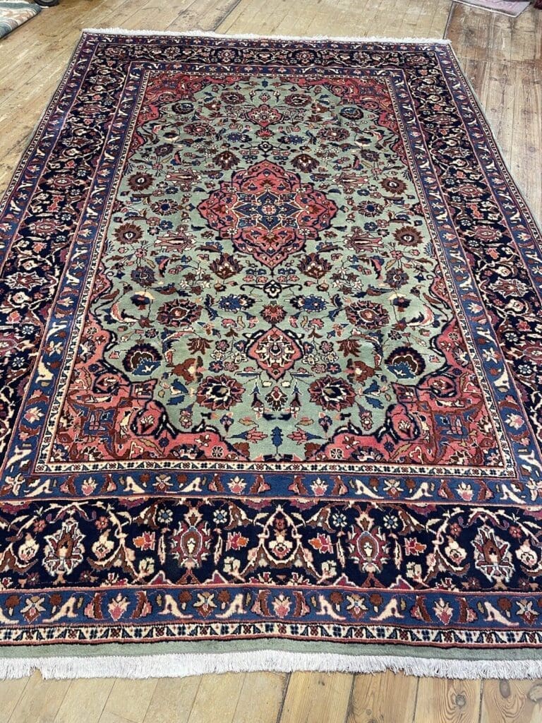 Perserteppich Mashad 200 x 300 cm Wolle handgeknüpft