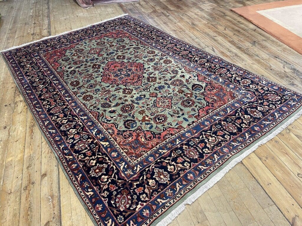 Perserteppich Mashad 200 x 300 cm Wolle handgeknüpft