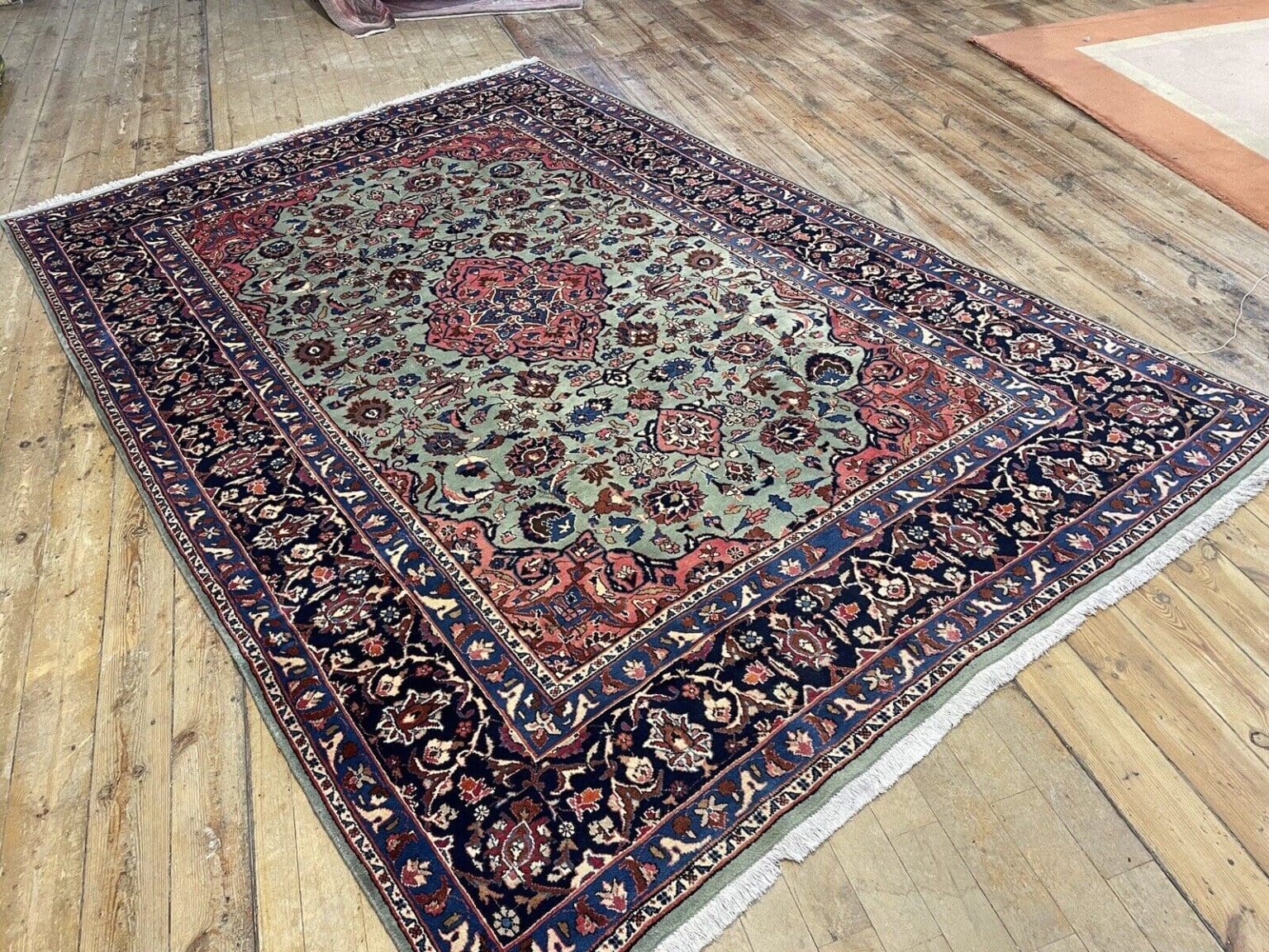 Perserteppich Mashad 200 x 300 cm Wolle handgeknüpft