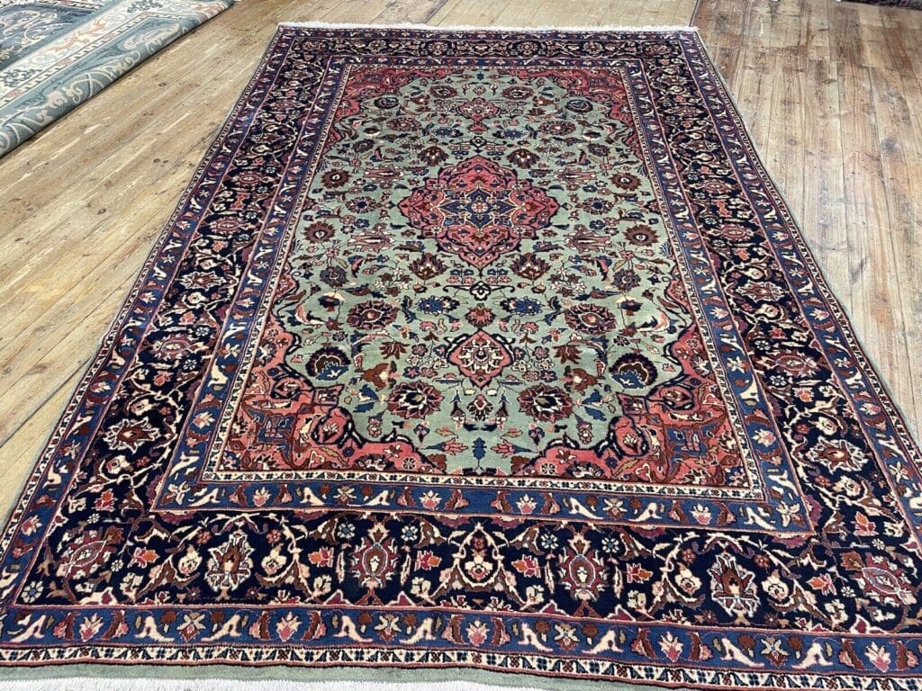 Perserteppich Mashad 200 x 300 cm Wolle handgeknüpft