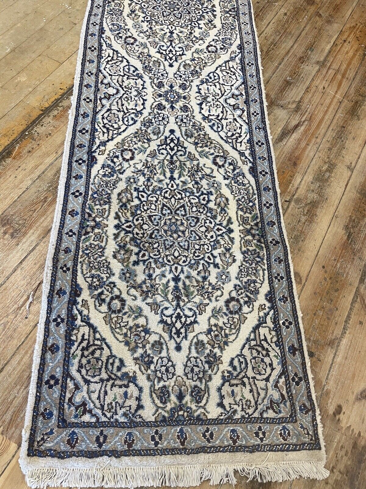 Perserteppich Moud 310x65 cm Wolle handgeknüpft
