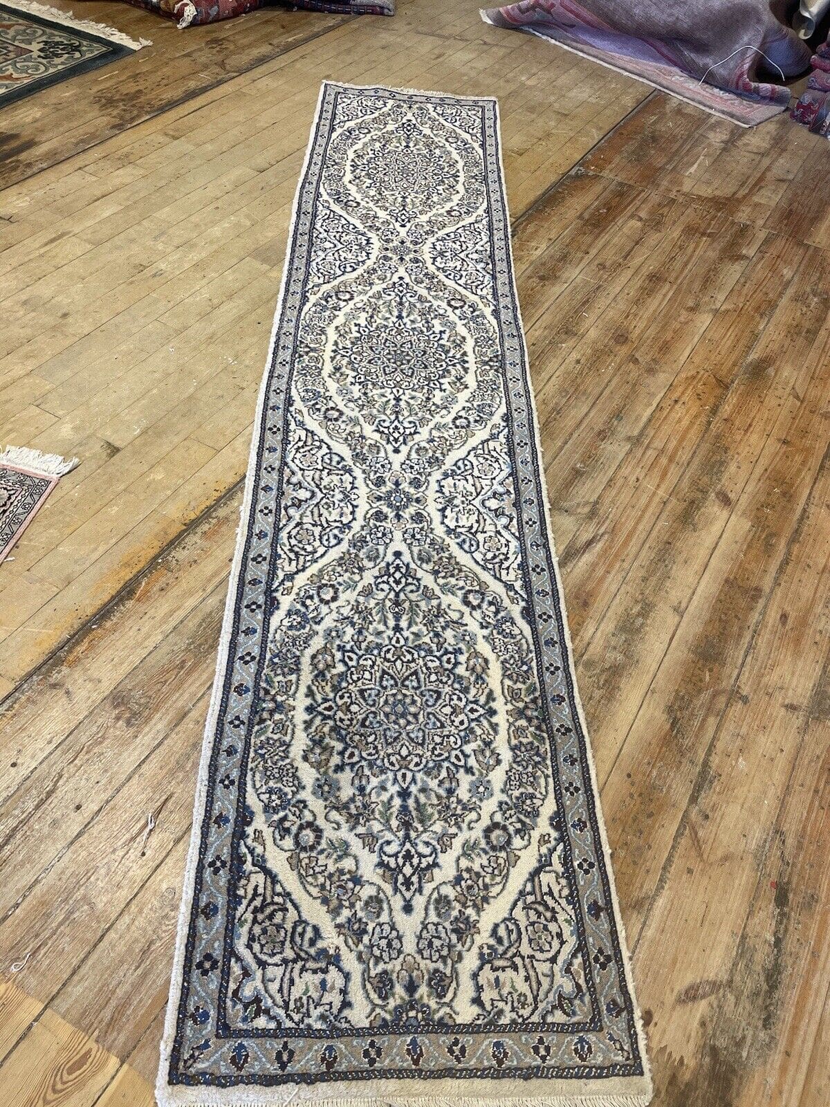 Perserteppich Moud 310x65 cm Wolle handgeknüpft