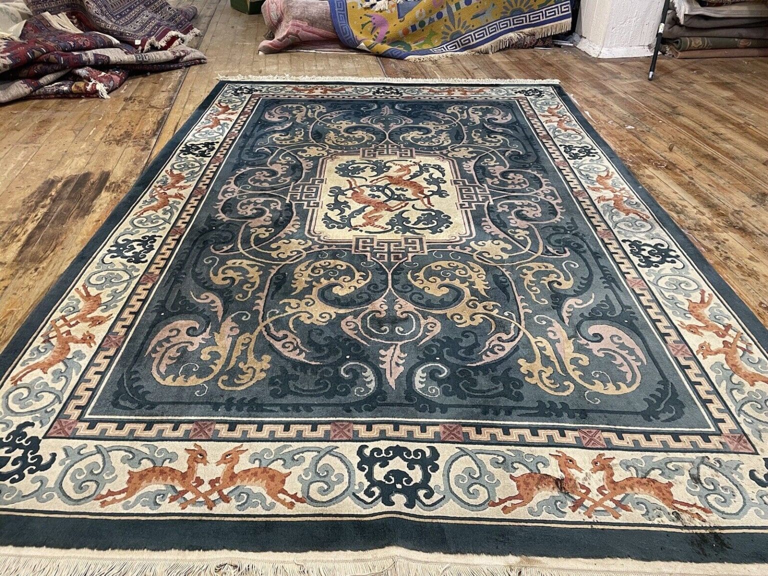 Orientteppich Peking 305x205 cm Wolle handgeknüpft