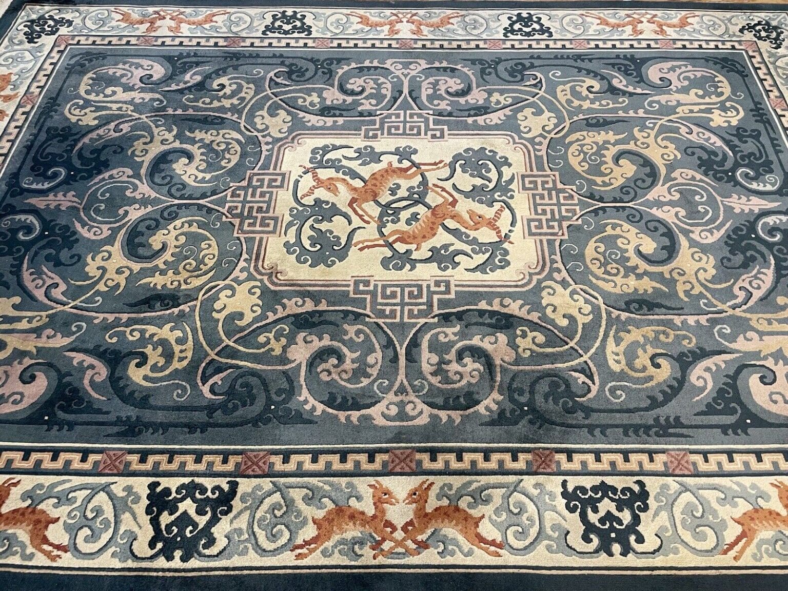 Orientteppich Peking 305x205 cm Wolle handgeknüpft