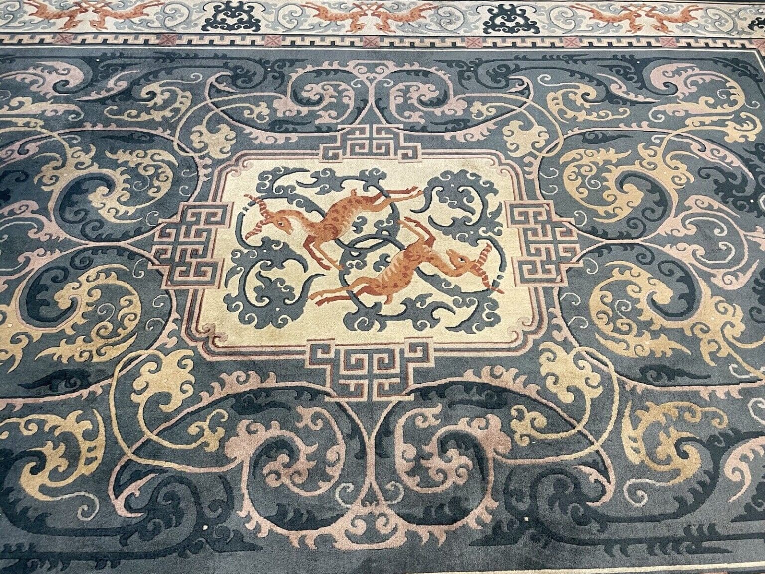 Orientteppich Peking 305x205 cm Wolle handgeknüpft