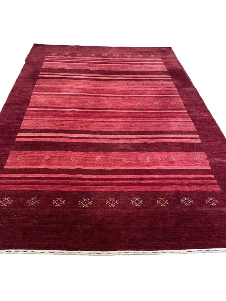 Orientteppich Loribaft 200 x 300 cm Wolle handgeknüpft