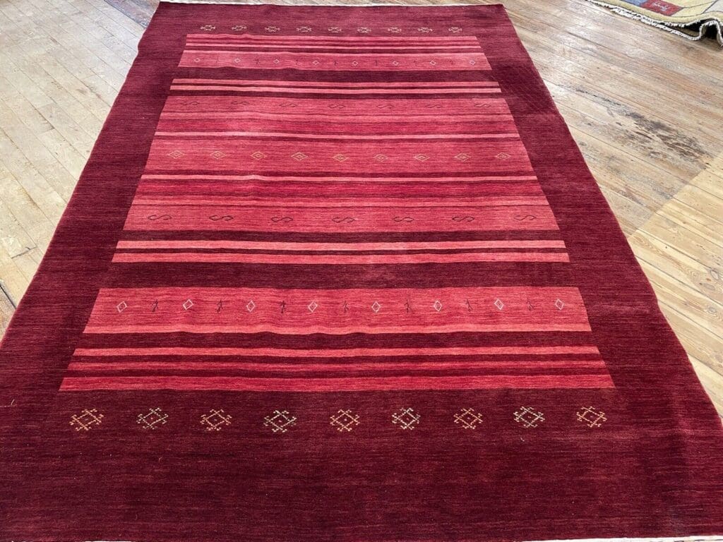 Orientteppich Loribaft 200 x 300 cm Wolle handgeknüpft