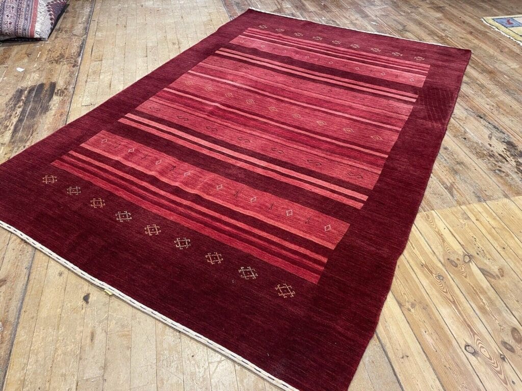 Orientteppich Loribaft 200 x 300 cm Wolle handgeknüpft
