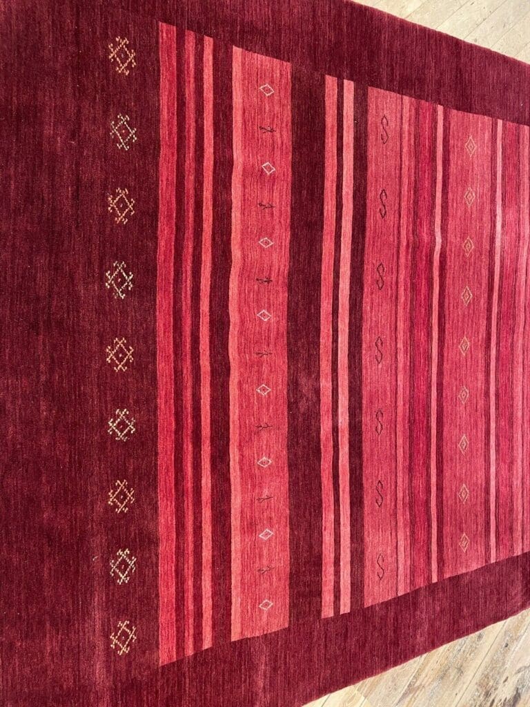 Orientteppich Loribaft 200 x 300 cm Wolle handgeknüpft