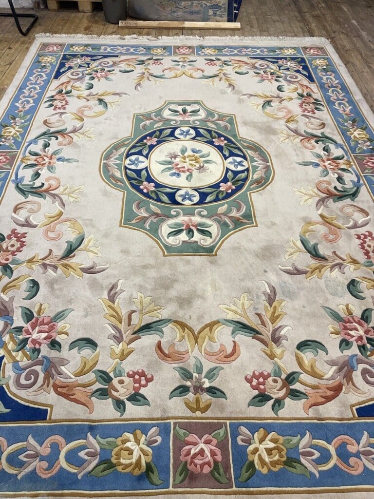 eleganter-peking-china-teppich-370x270-cm-reine-schurwolle-20mm-2 Orientteppich Peking 370 x 270 cm Wolle handgeknüpft