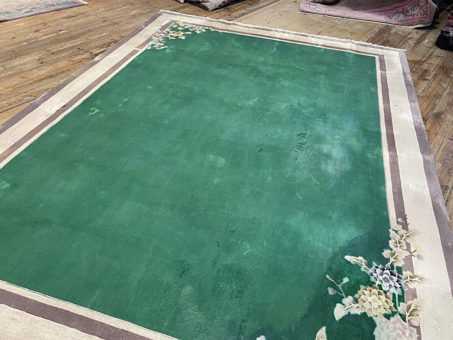 Orientteppich Peking 330x240 cm Seide handgeknüpft
