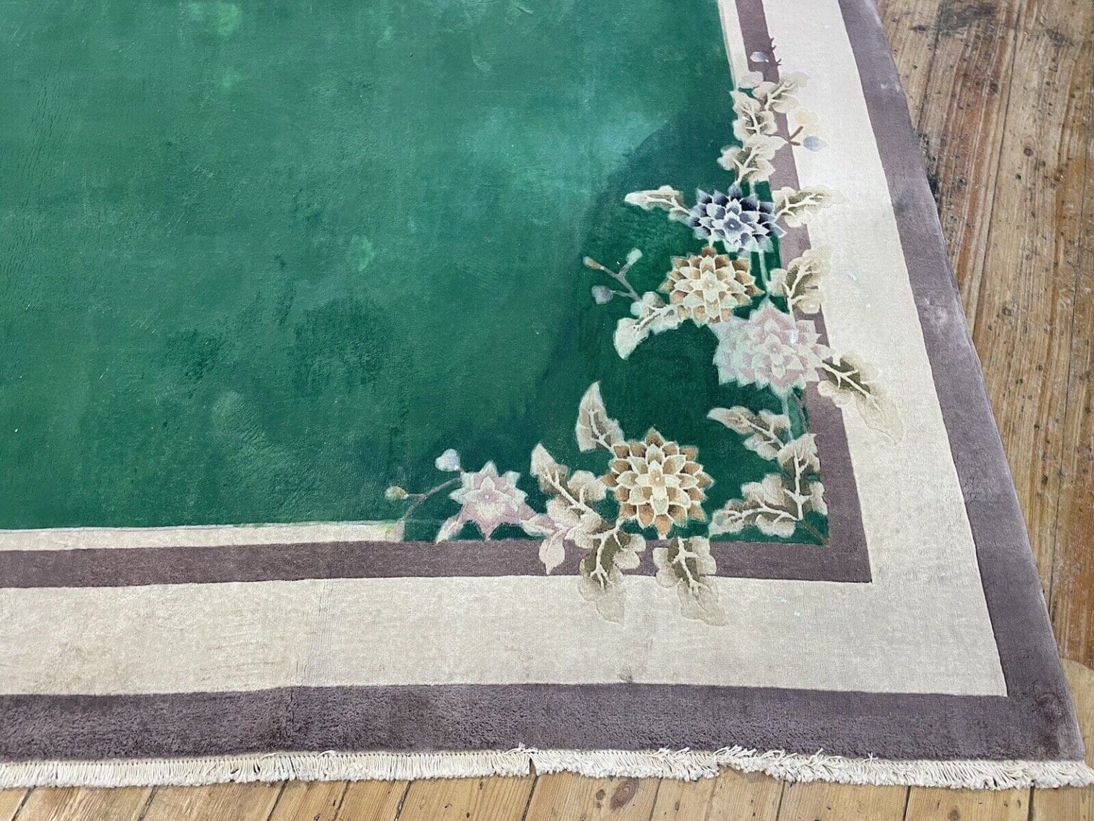 Orientteppich Peking 330x240 cm Seide handgeknüpft