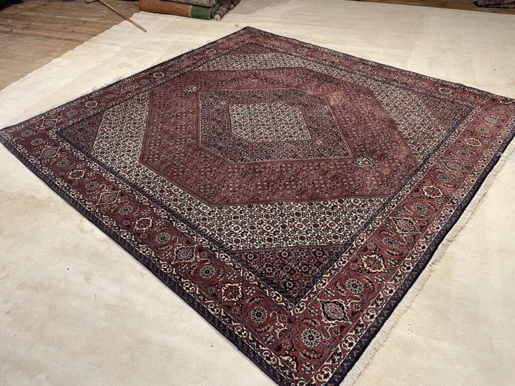 Perserteppich Bijar 300 x 250 cm Wolle handgeknüpft