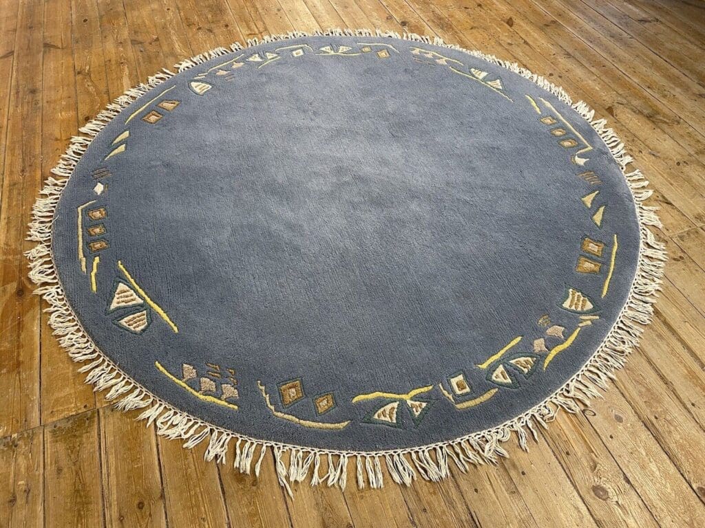 Orientteppich Nepal 200 cm Baumwolle handgeknüpft