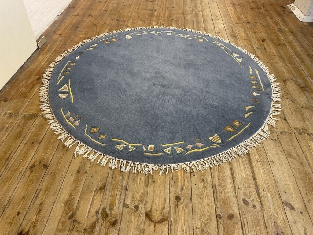Orientteppich Nepal 200 cm Baumwolle handgeknüpft