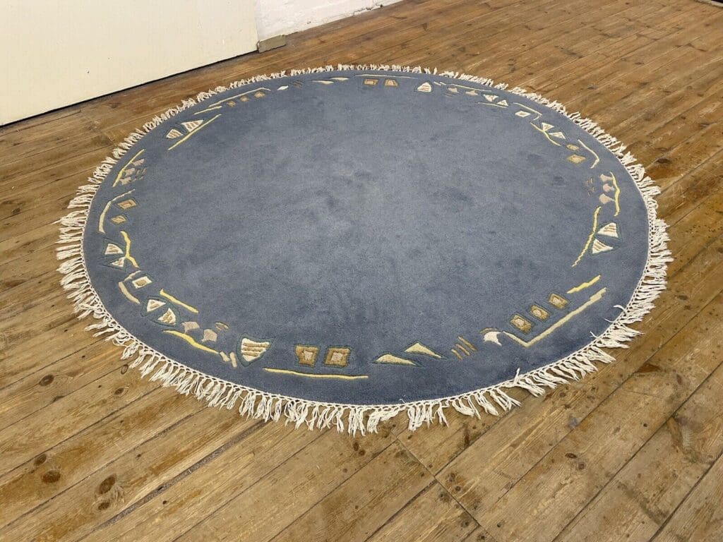 Orientteppich Nepal 200 cm Baumwolle handgeknüpft