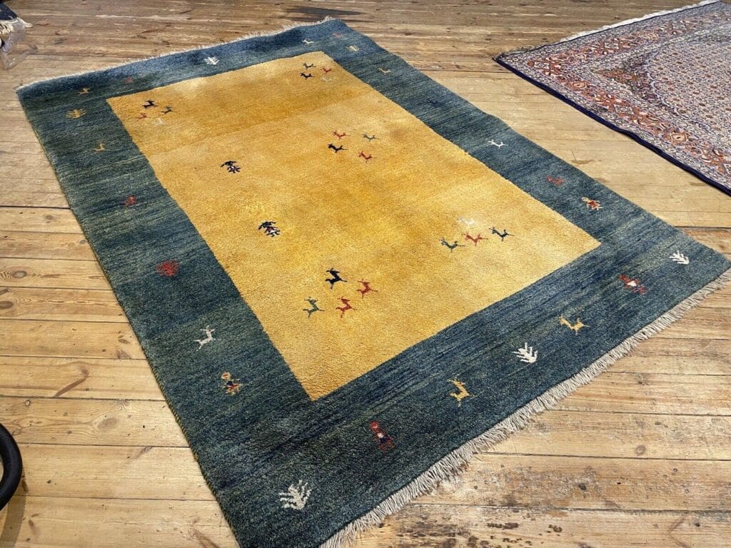 Perserteppich Gabbeh 250 x 180 cm Kaschmir handgeknüpft