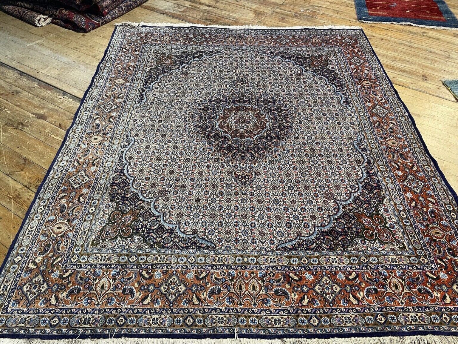 Perserteppich Moud 250x200 cm Wolle handgeknüpft