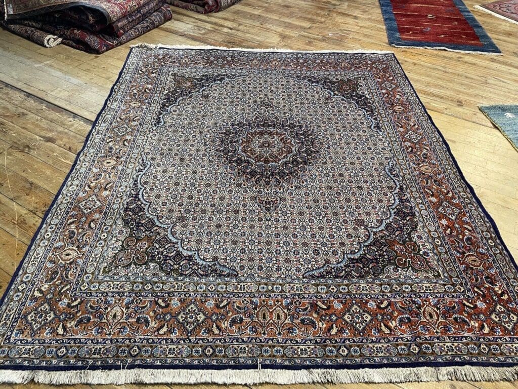 Perserteppich Moud 250x200 cm Wolle handgeknüpft