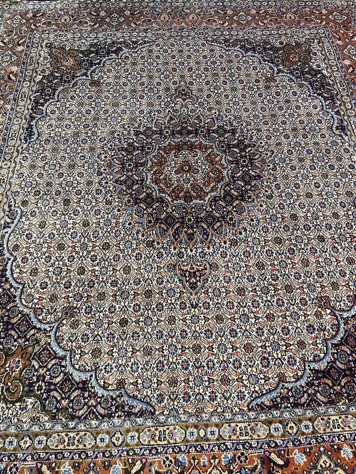 Perserteppich Moud 250x200 cm Wolle handgeknüpft