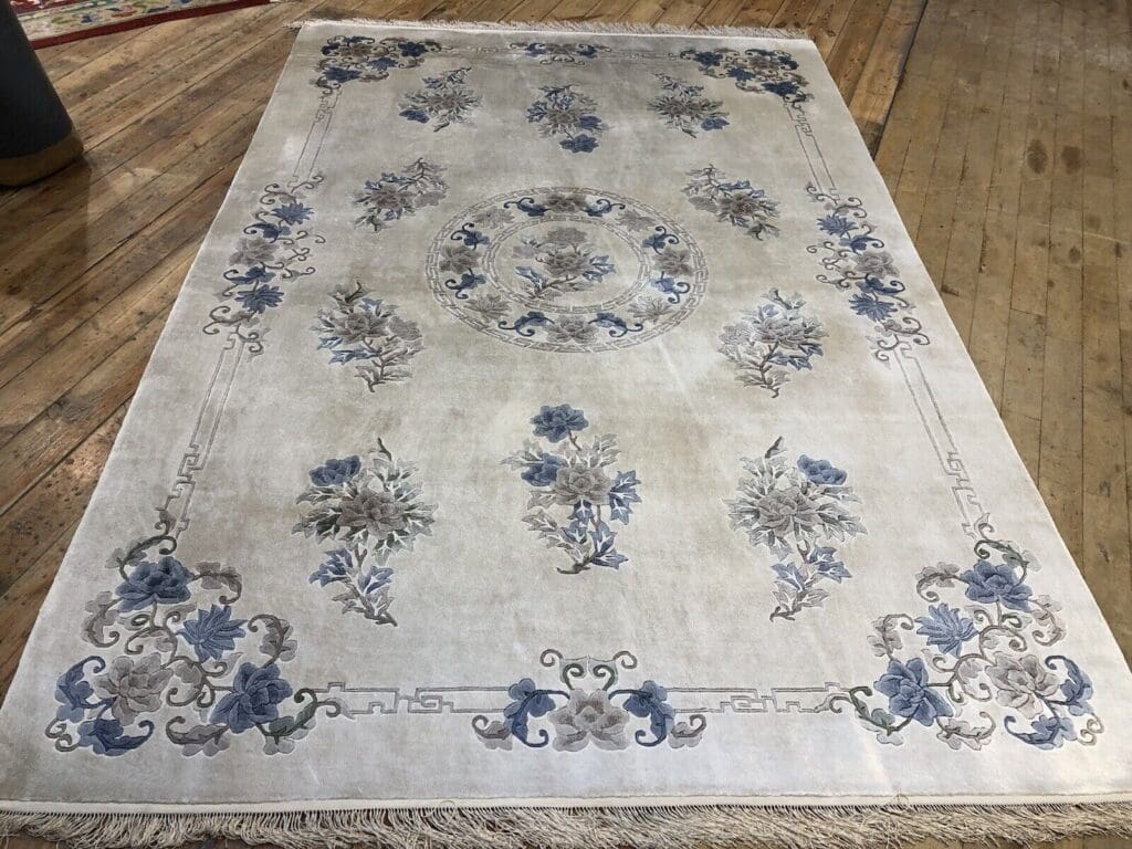 Perserteppich Peking 280x180 cm Seide handgeknüpft