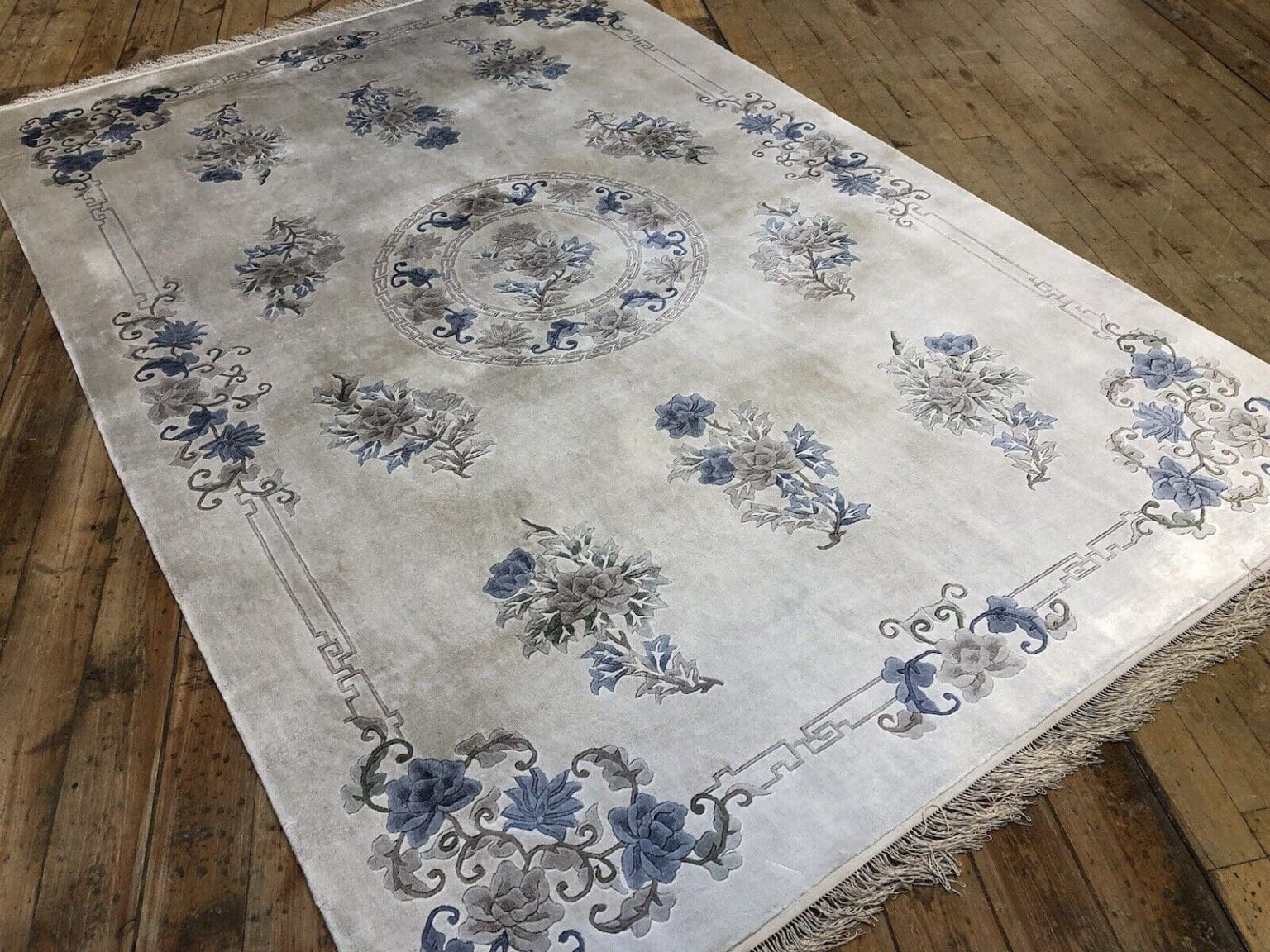 Perserteppich Peking 280x180 cm Seide handgeknüpft