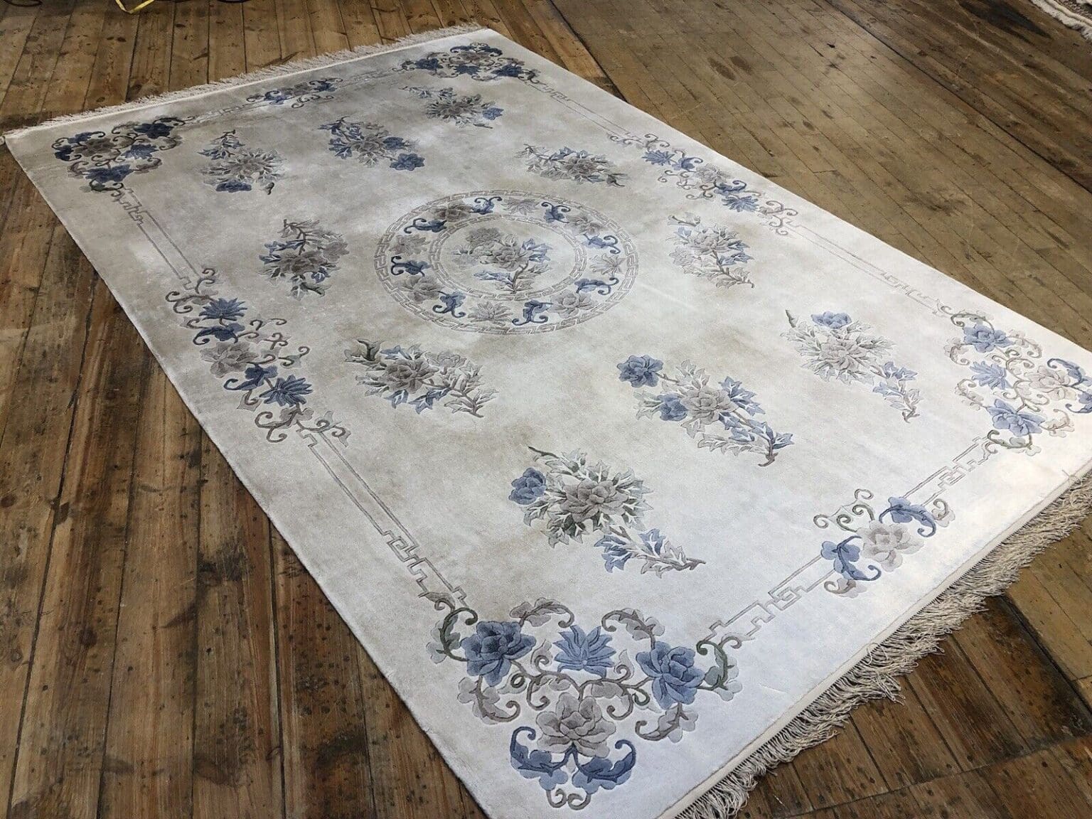 Perserteppich Peking 280x180 cm Seide handgeknüpft
