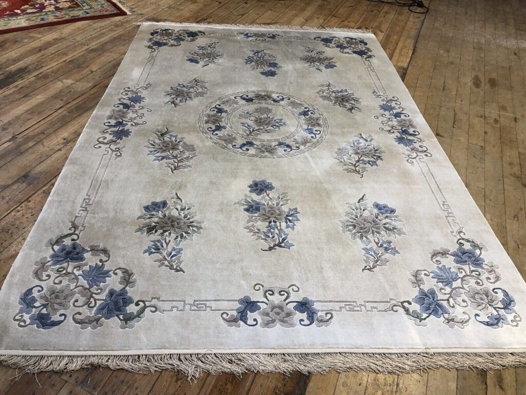 Perserteppich Peking 280x180 cm Seide handgeknüpft