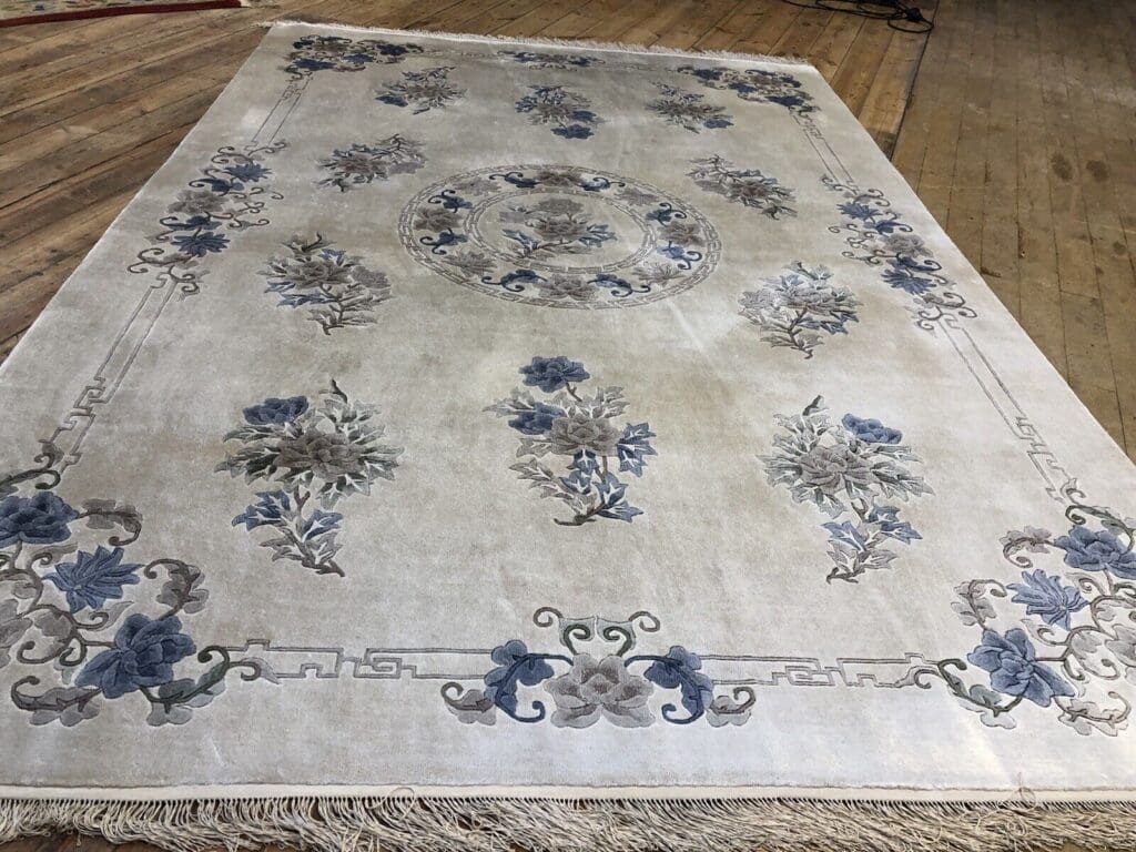 Perserteppich Peking 280x180 cm Seide handgeknüpft
