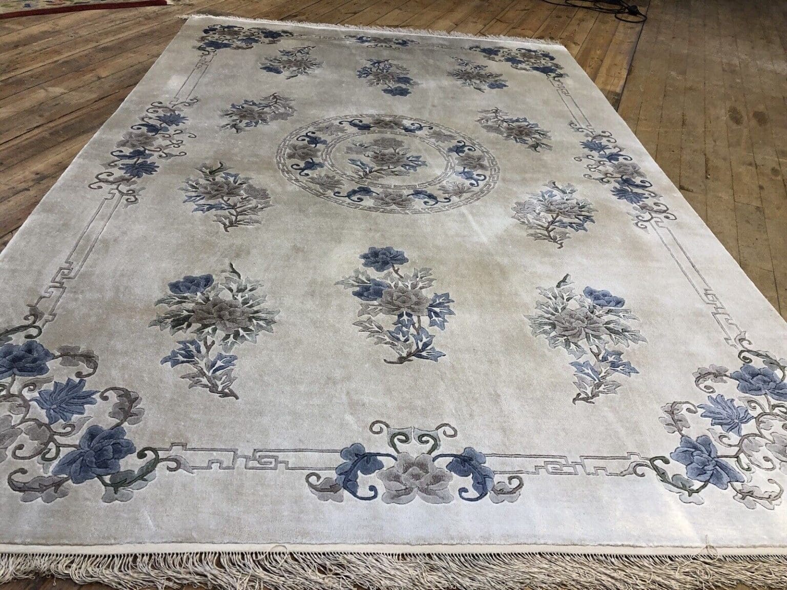 Perserteppich Peking 280x180 cm Seide handgeknüpft