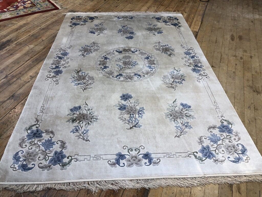 Perserteppich Peking 280x180 cm Seide handgeknüpft