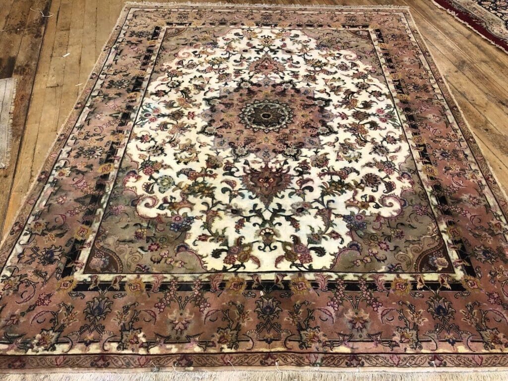 Perserteppich Tabriz 260x210 cm Schurwolle handgeknüpft