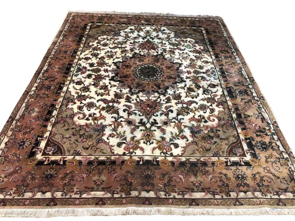 Perserteppich Tabriz 260x210 cm Schurwolle handgeknüpft