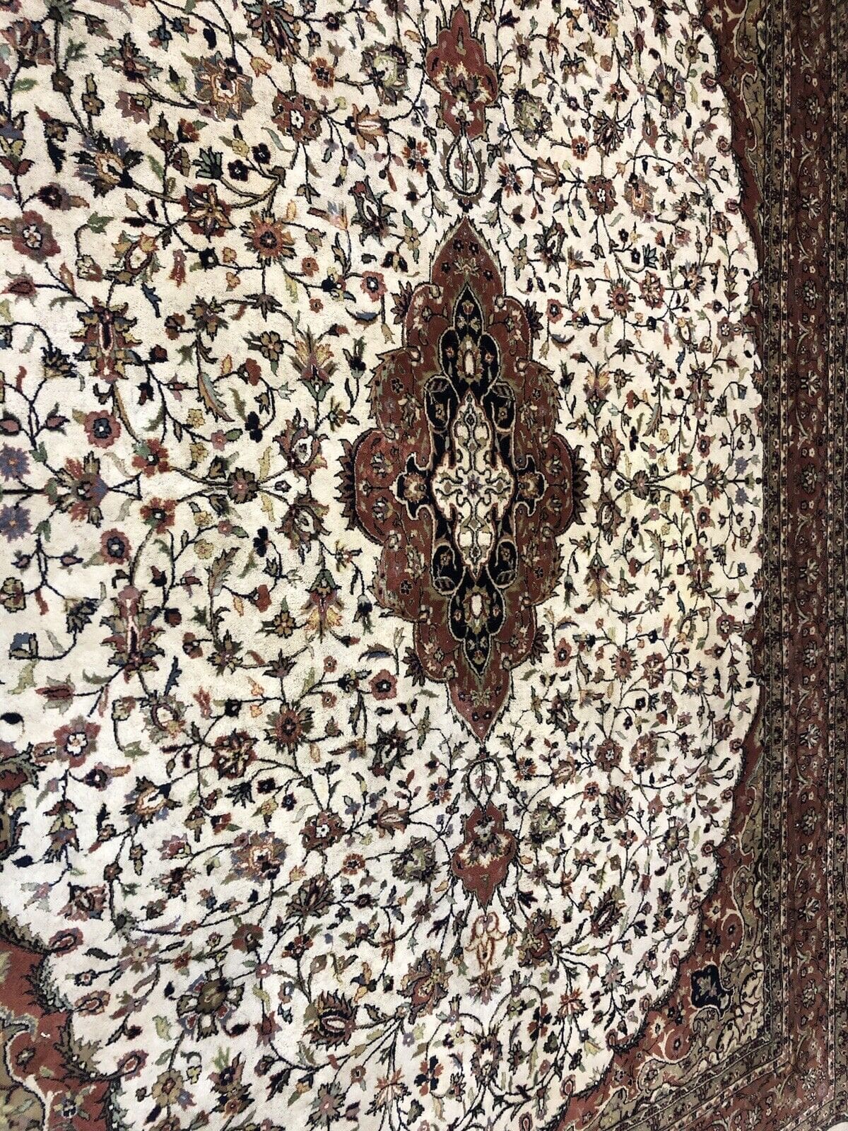 exquisiter-bijar-teppich-in-beige-250-x-350-cm-450000-knoten-aus-100-1-3 Perserteppich Bijar 250 x 350 cm Schurwolle handgeknüpft