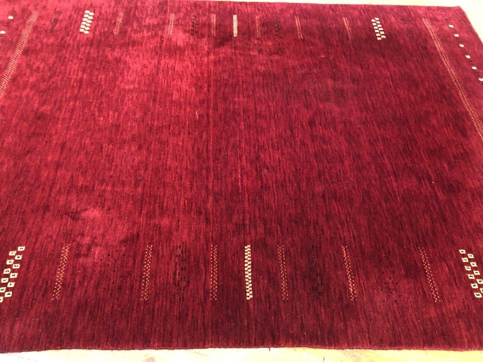 hochwertiger-loribaft-teppich-245x175-cm-handgeknupft-rote-wolle-fur-3 Perserteppich Loribaft 245x175 cm Wolle handgeknüpft
