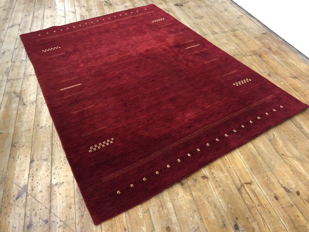 hochwertiger-loribaft-teppich-245x175-cm-handgeknupft-rote-wolle-fur-7 Perserteppich Loribaft 245x175 cm Wolle handgeknüpft