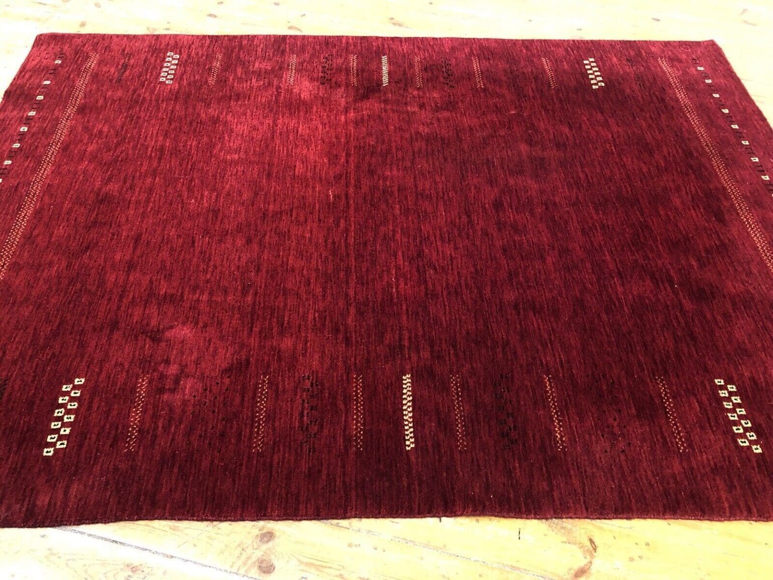 hochwertiger-loribaft-teppich-245x175-cm-handgeknupft-rote-wolle-fur-9 Perserteppich Loribaft 245x175 cm Wolle handgeknüpft