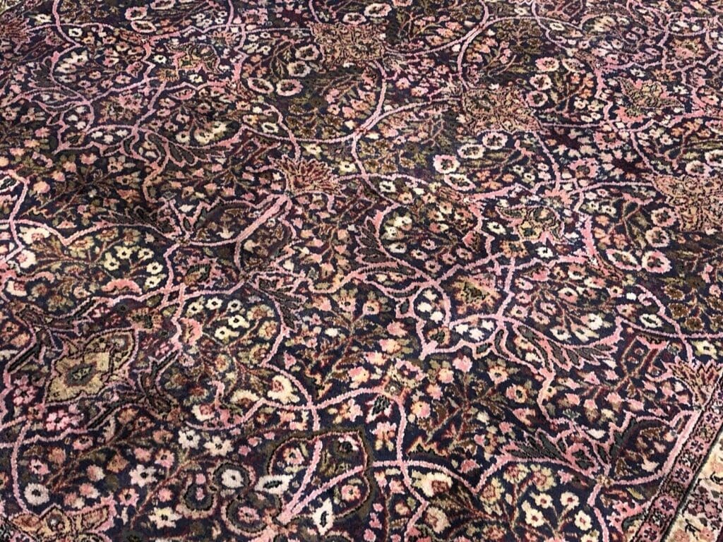 Perserteppich Kaschmir 350x250 cm Seide handgeknüpft