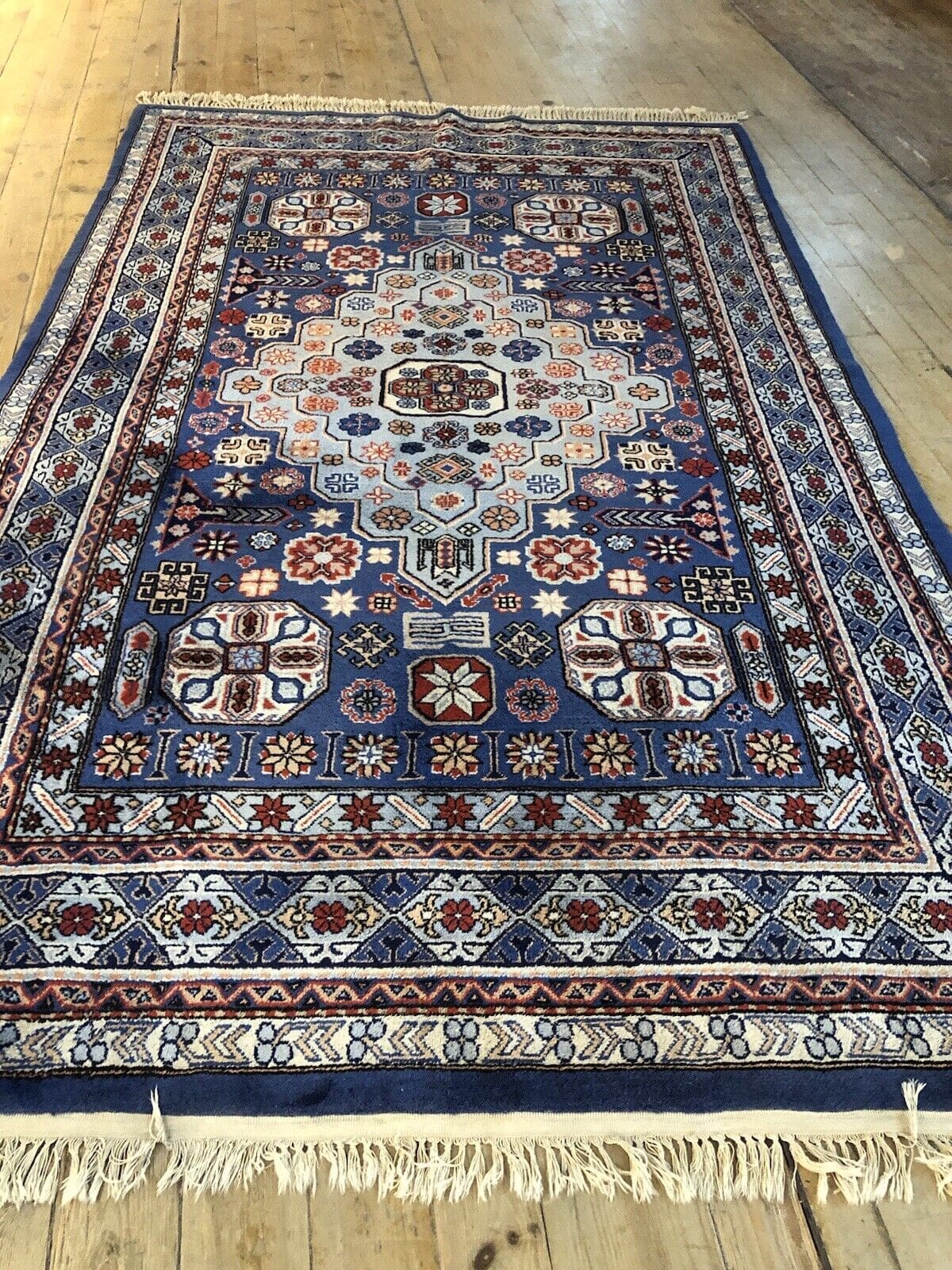 Perserteppich Kazak 300 x 200 cm Wolle handgeknüpft