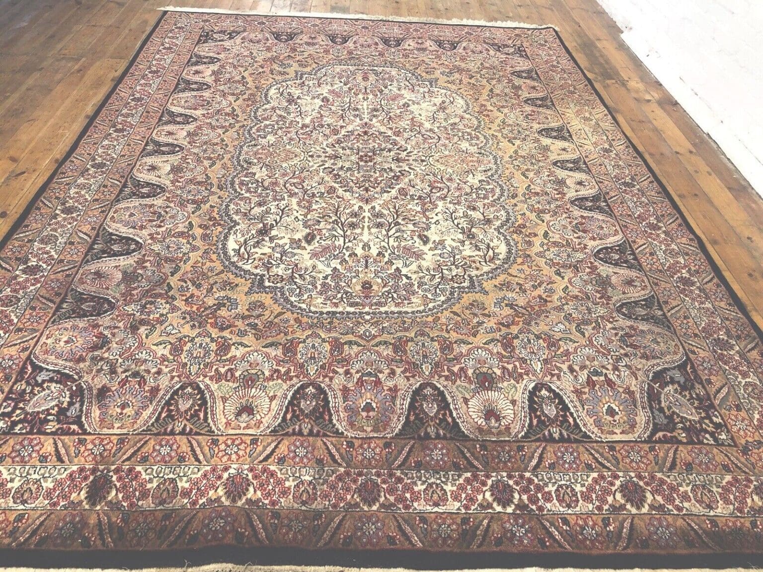Perserteppich Bigar 360x250 cm Schurwolle handgeknüpft