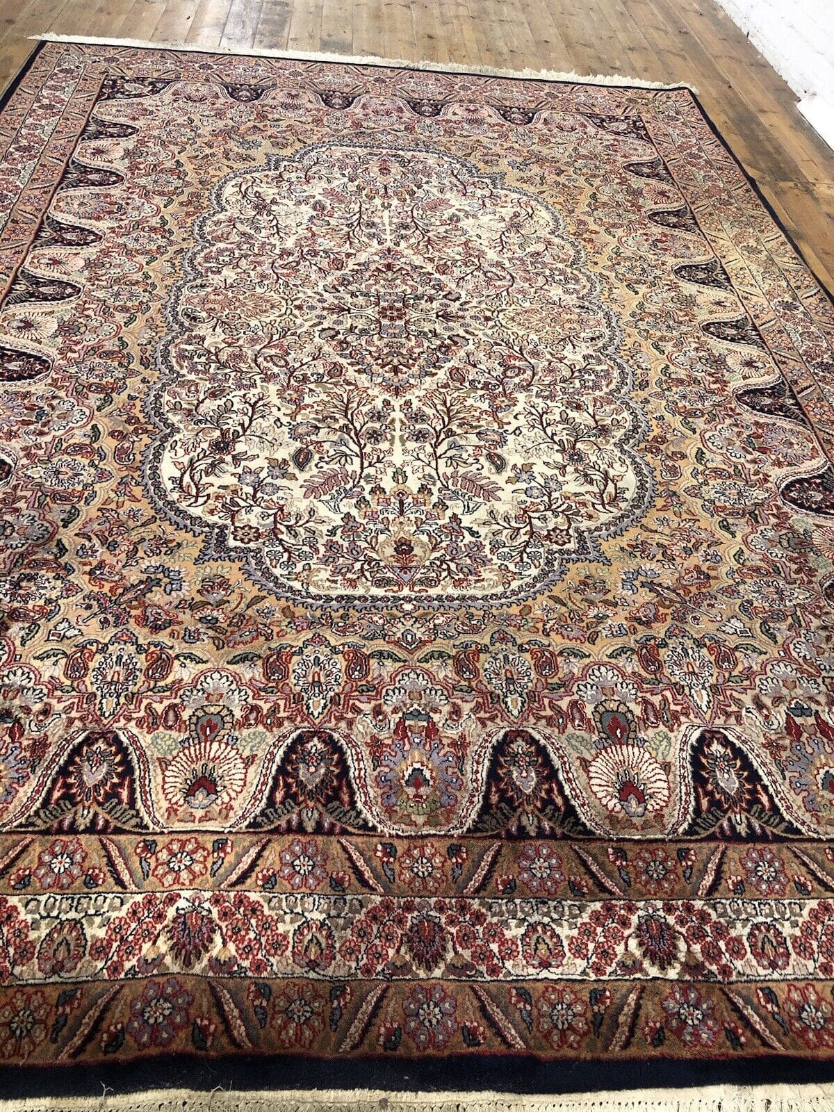 Perserteppich Bigar 360x250 cm Schurwolle handgeknüpft