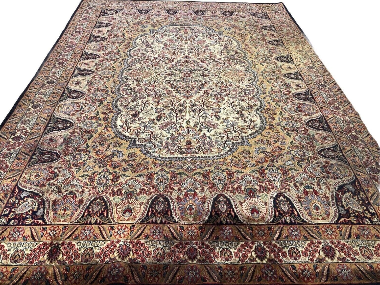 Perserteppich Bigar 360x250 cm Schurwolle handgeknüpft