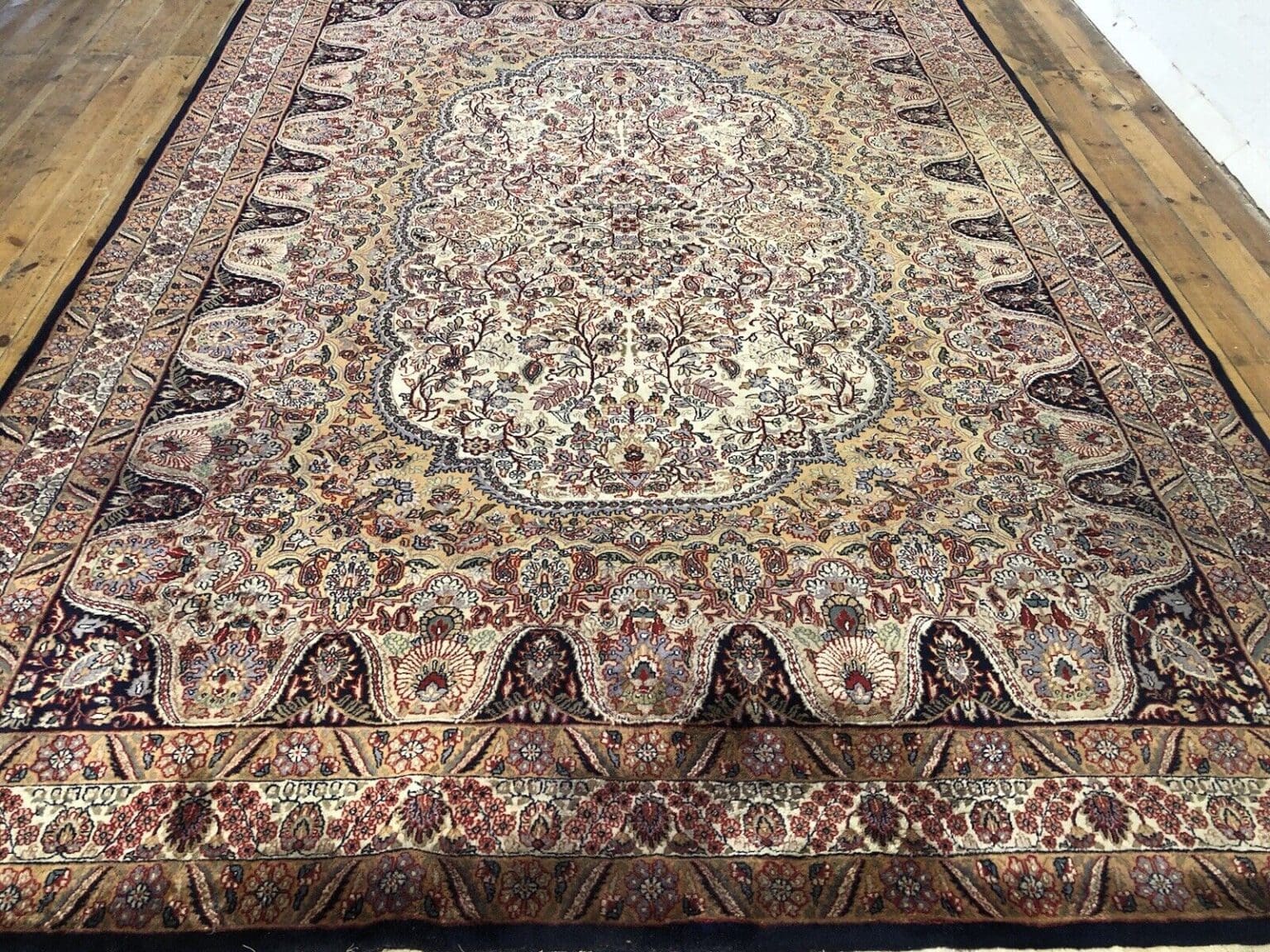 Perserteppich Bigar 360x250 cm Schurwolle handgeknüpft