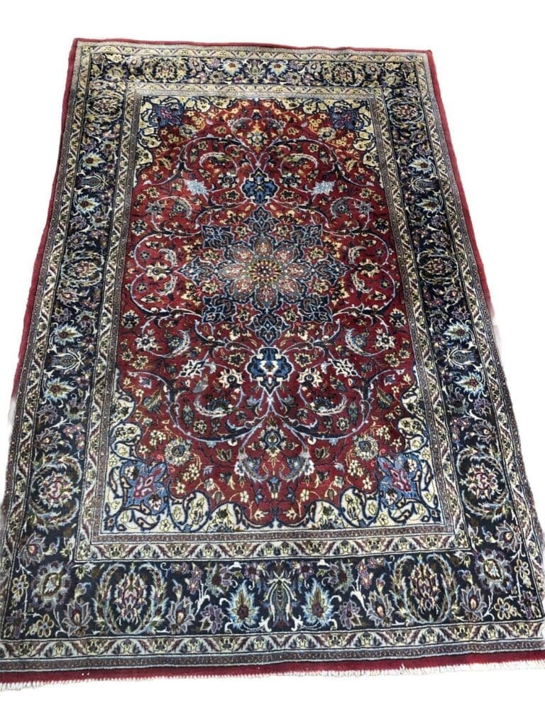 Perserteppich Isfahan 150 x 90 cm Kaschmir handgeknüpft
