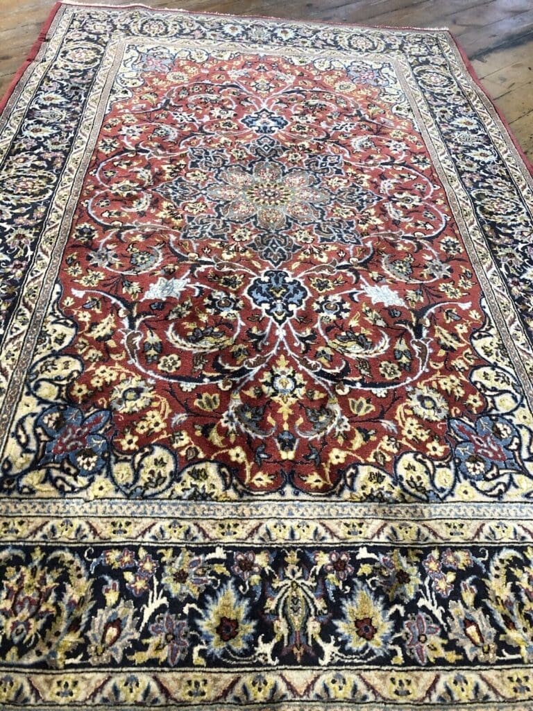 Perserteppich Isfahan 150 x 90 cm Kaschmir handgeknüpft